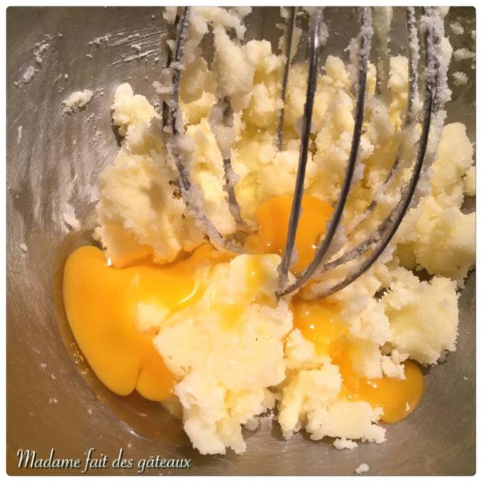 Beurre et sucre et oeuf


