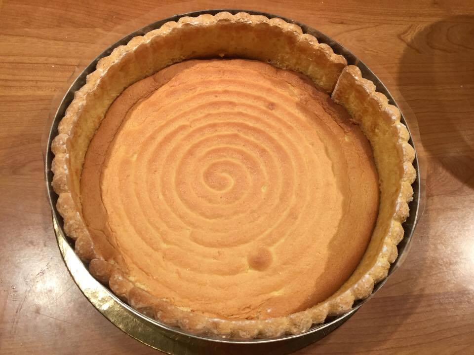 biscuit cuillère dans un cercle à entremet 