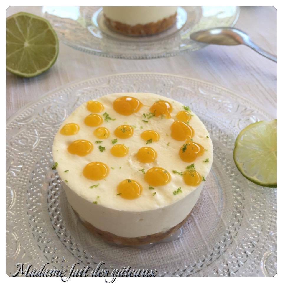 Cheesecake à la&nbsp;mangue