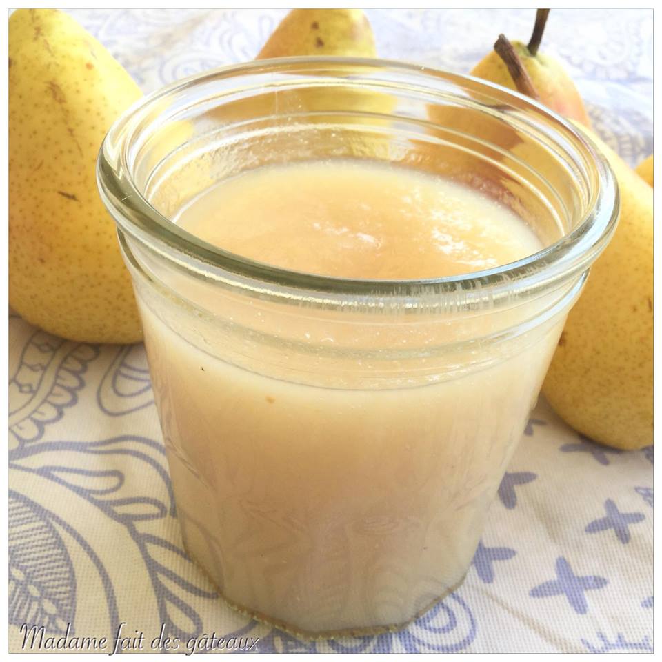 Coulis de poire
