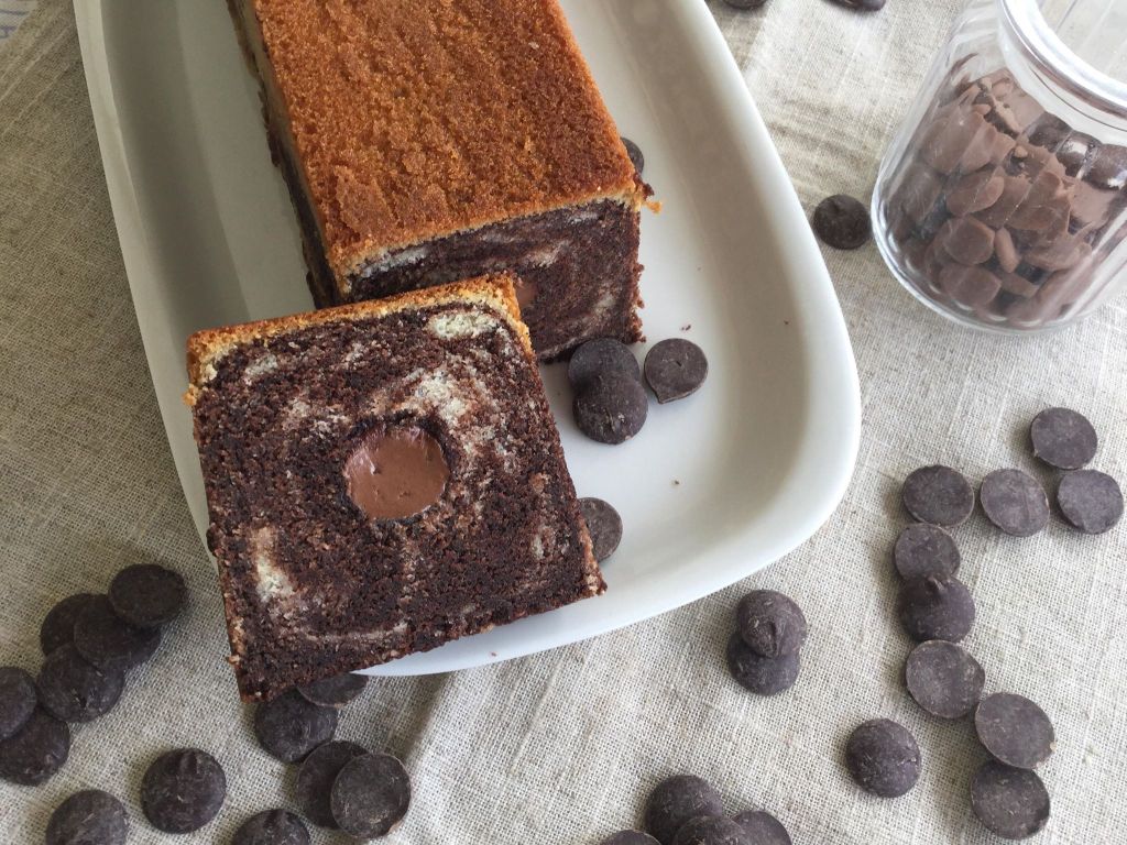 Marbré avec insert à la pâte à&nbsp;tartiner