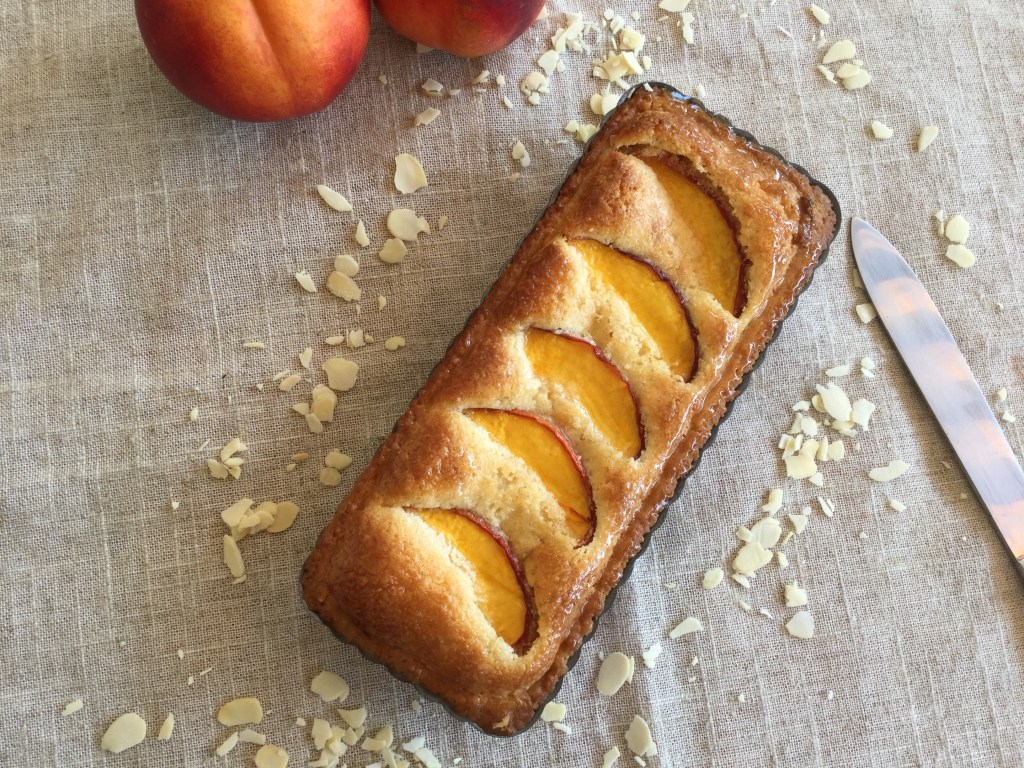Tarte Amandine aux&nbsp;nectarines