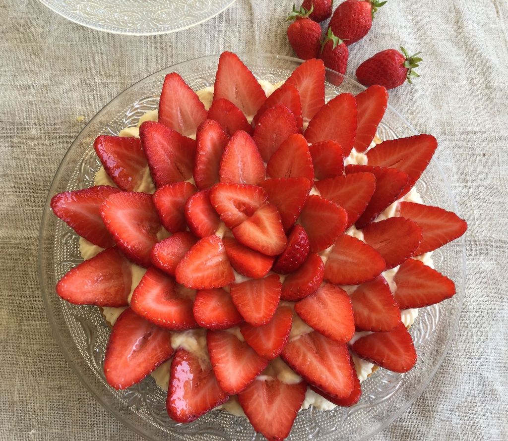 Délicieuse tarte aux&nbsp;fraises