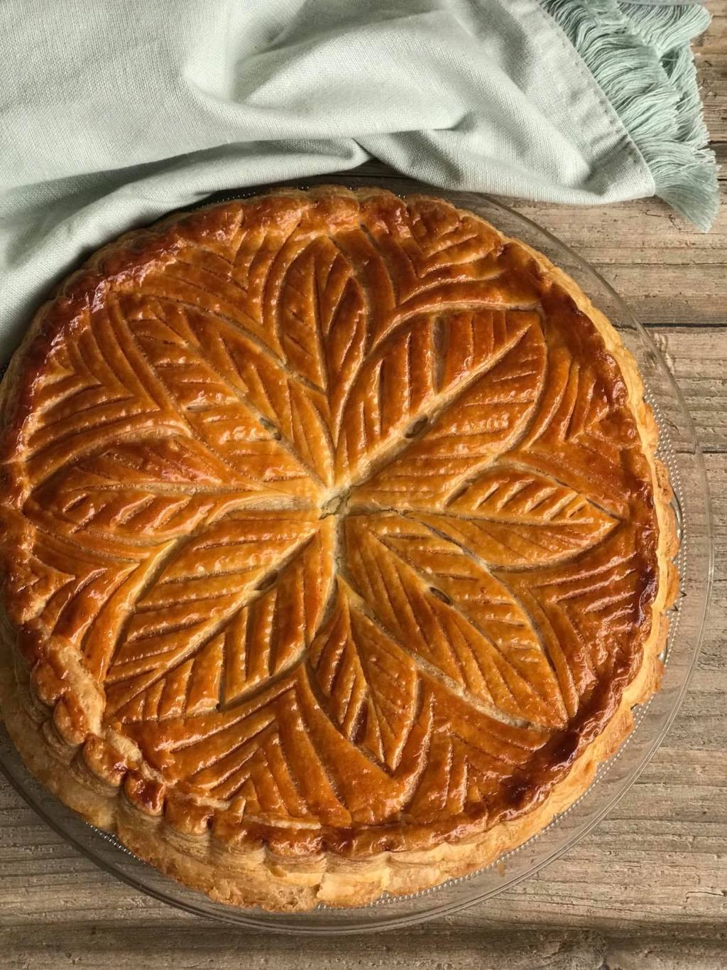 Galette des rois à la&nbsp;frangipane