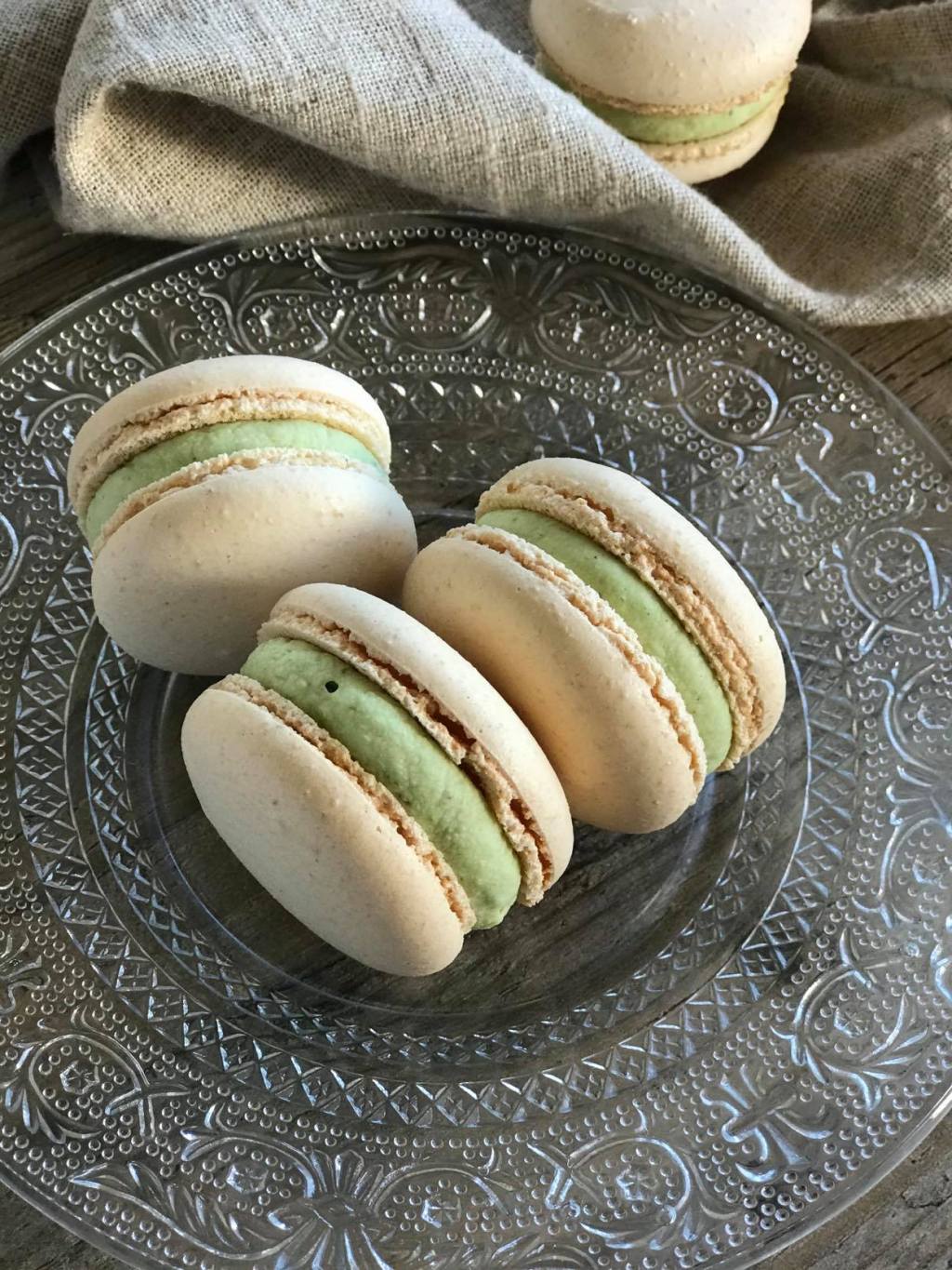 Merveilleux macarons à la pistache&nbsp;!