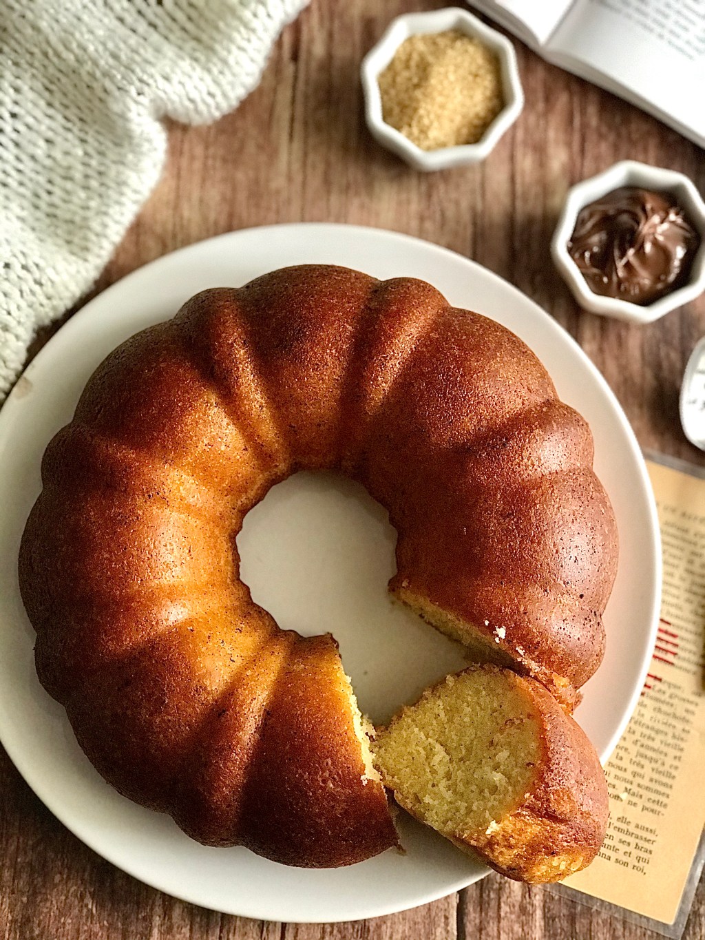 Cake à la&nbsp;vanille