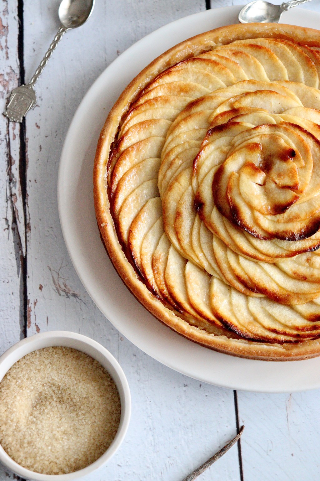 La tarte aux pommes comme je les aime 