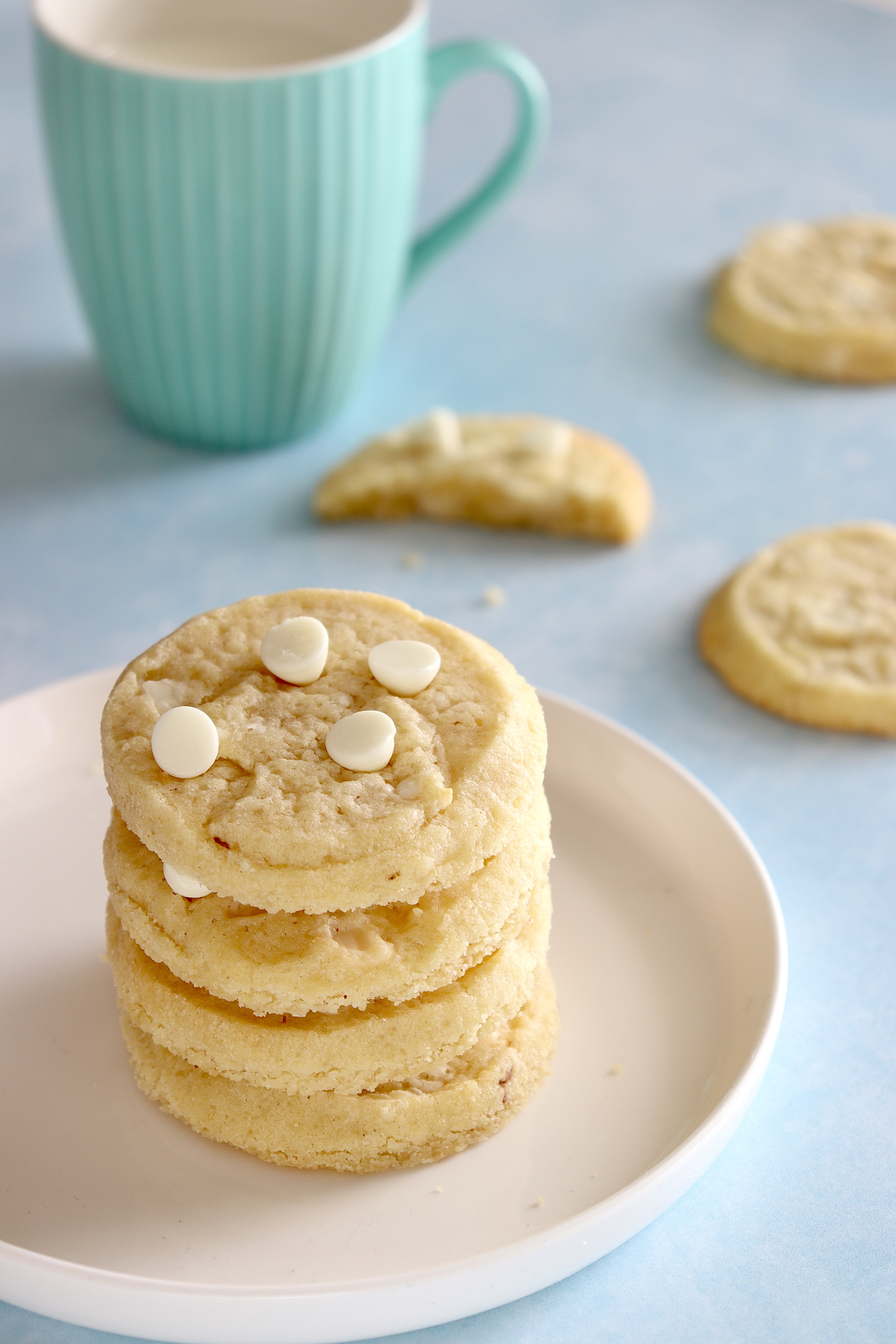 Recette de cookies au chocolat blanc et à la fleur d&rsquo;oranger