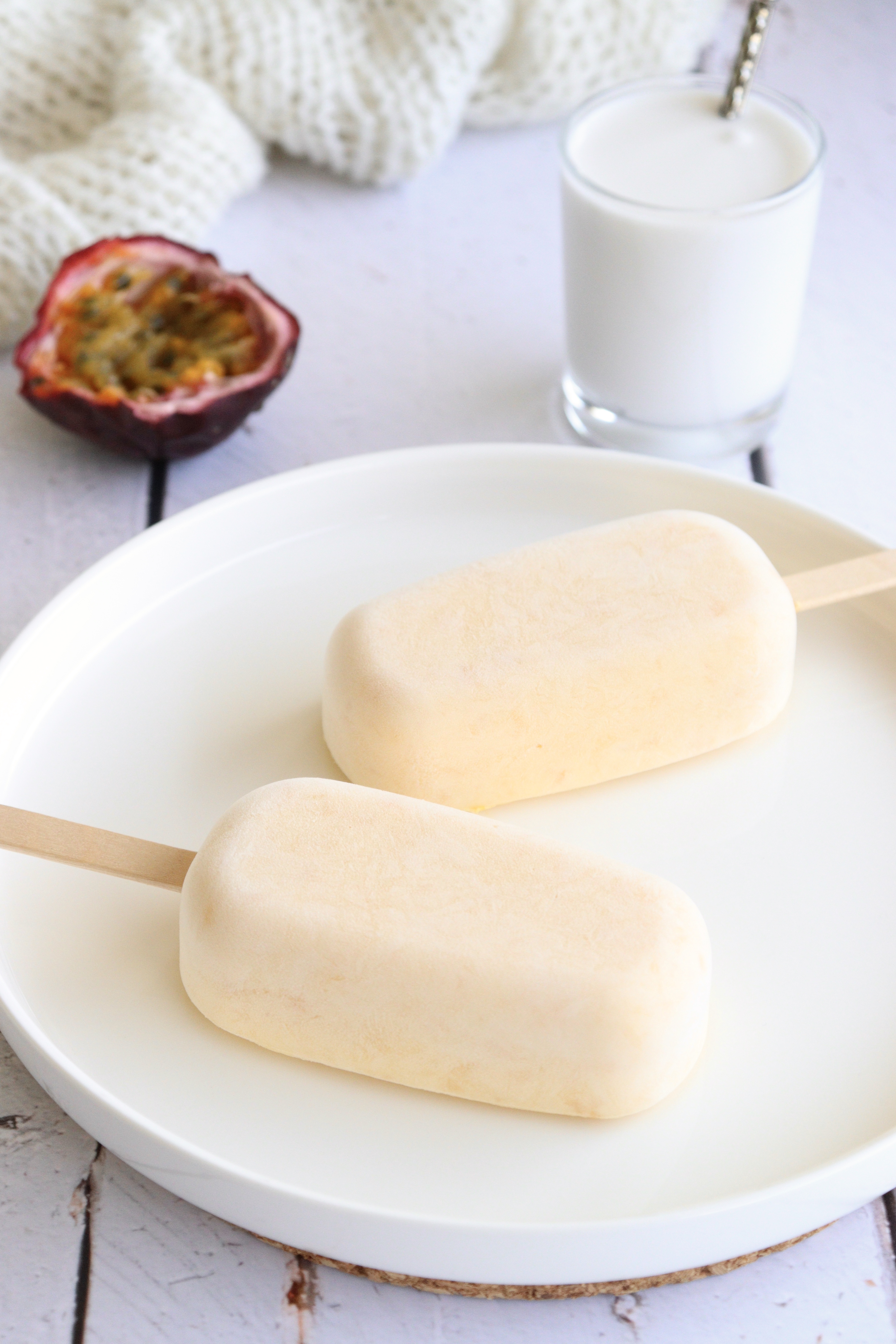 Bâtonnets glacés mangue/passion sains et gourmands !