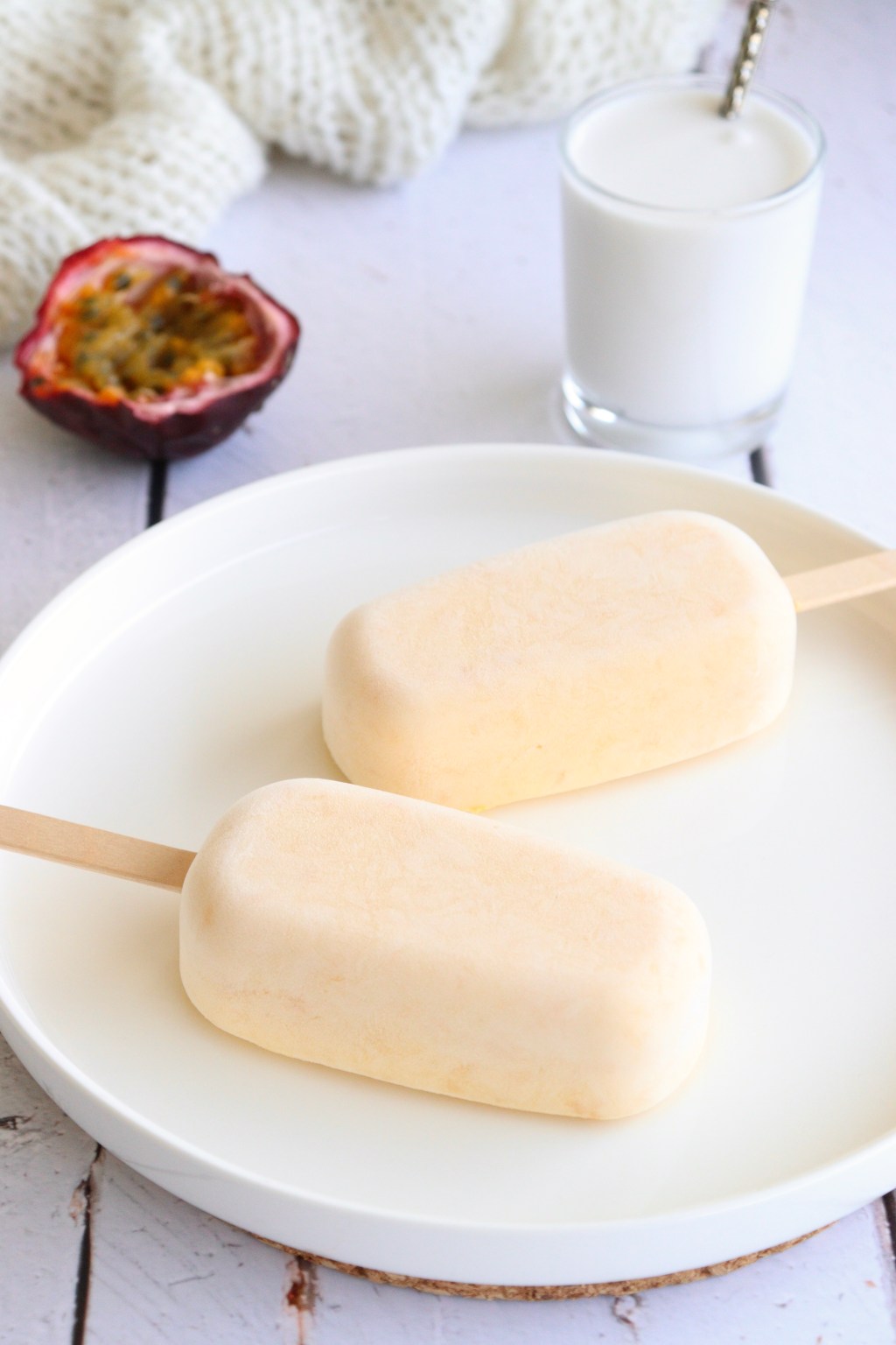 Bâtonnets glacés mangue/passion sains et gourmands&nbsp;!