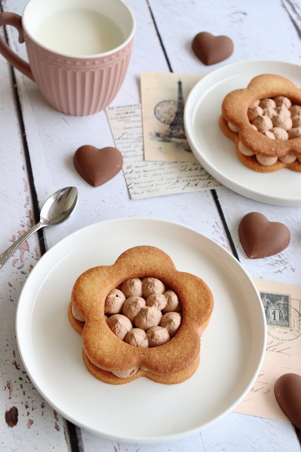 Tartelettes à la ganache au chocolat au&nbsp;lait