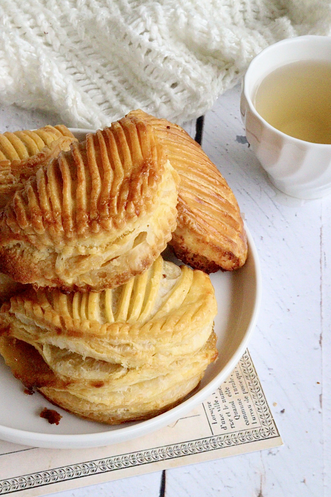 Chaussons aux pommes maison à la compote de pommes