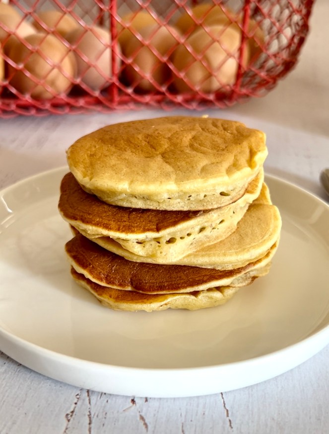 alt:"Pancakes à la banane"