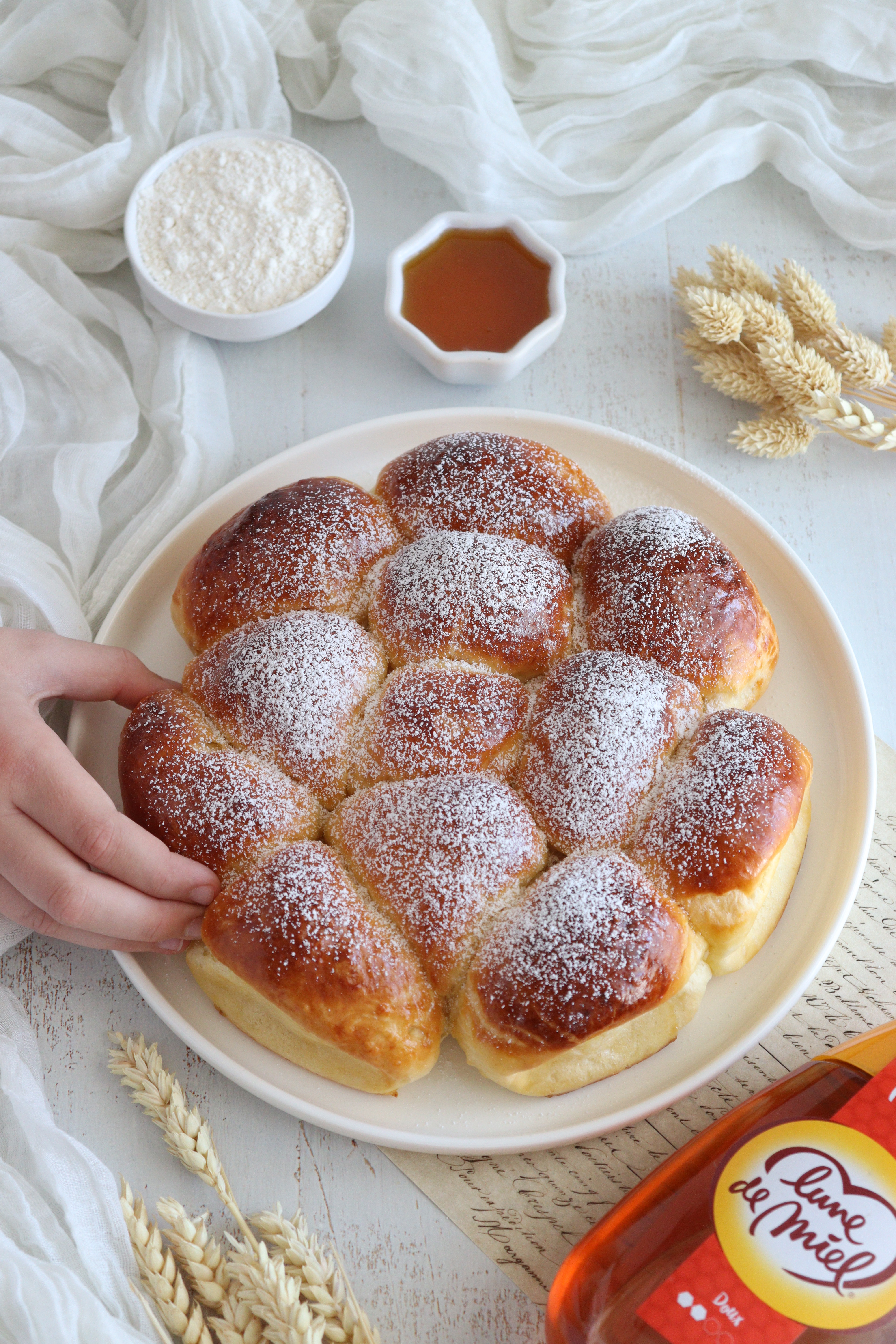 Brioche au Miel Extra Moelleuse (Idéale pour le Petit Déjeuner)