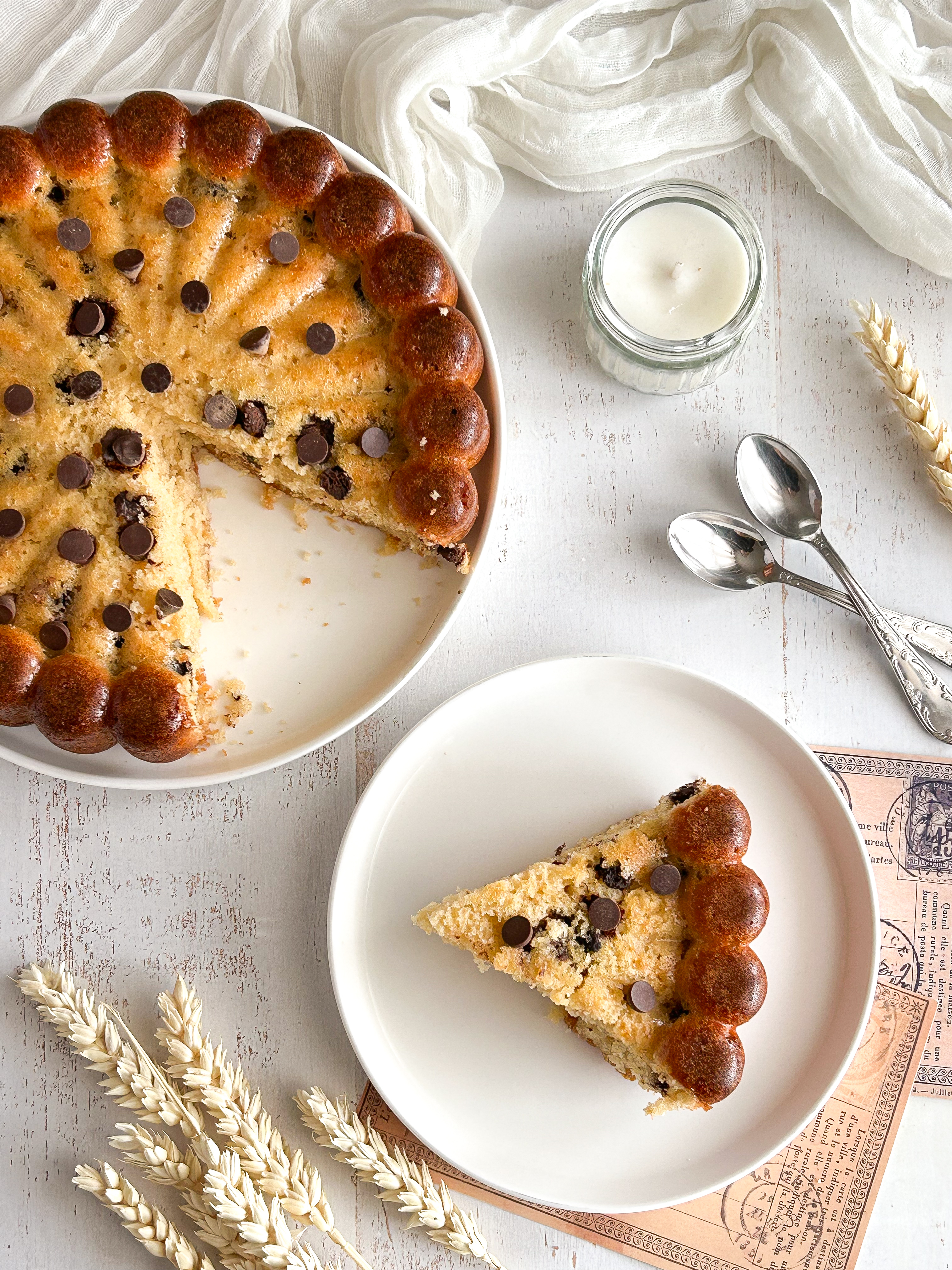 Le Gâteau de mon Enfance : Vanille Intense et Pépites de Chocolat (La Recette « Doudou »)