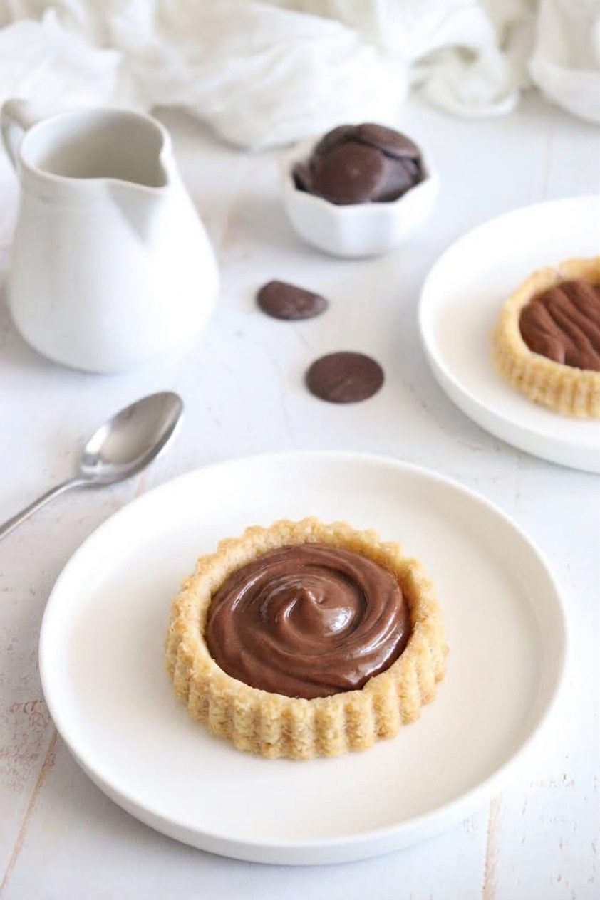 Le goûter de la rentrée : financiers à la noisette fourrés à la pâte à tartiner